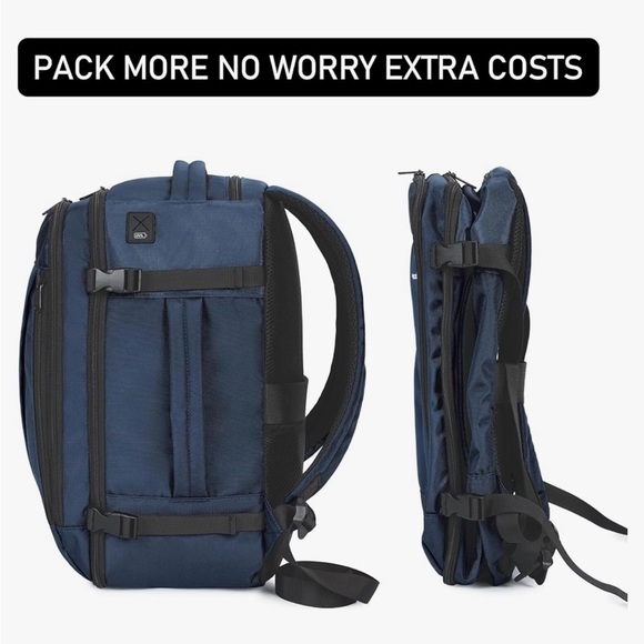 ECO HUB - Travel Backpack 🎒, Navy Blue, NWOT - Picture 4 of 14